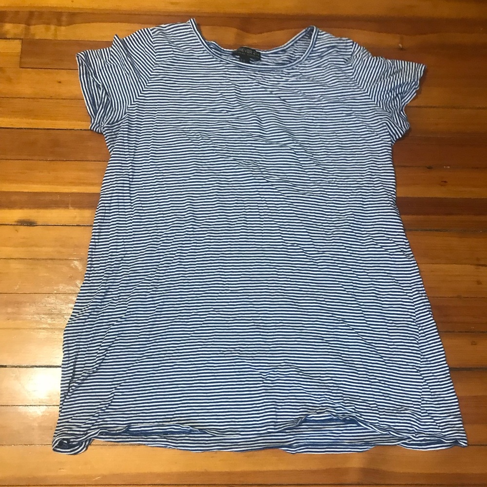 Forever 21 plus striped t shirt dress